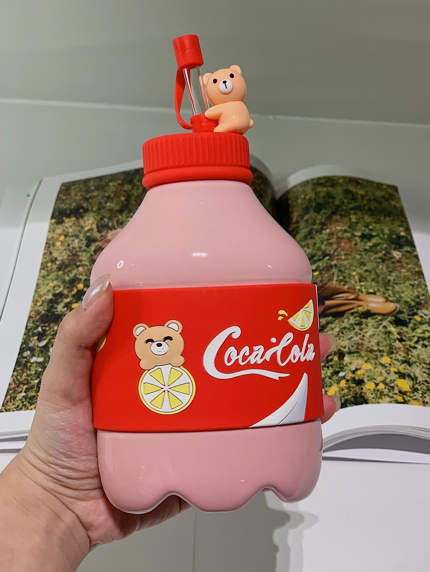 「快乐水」Ceramic Water Bottle