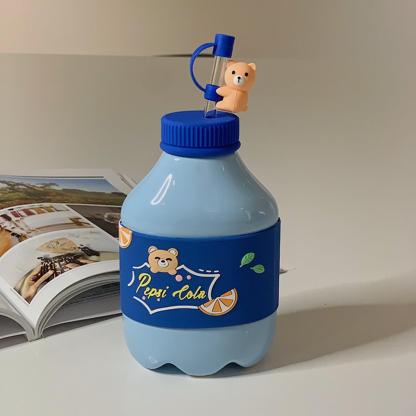 「快乐水」Ceramic Water Bottle