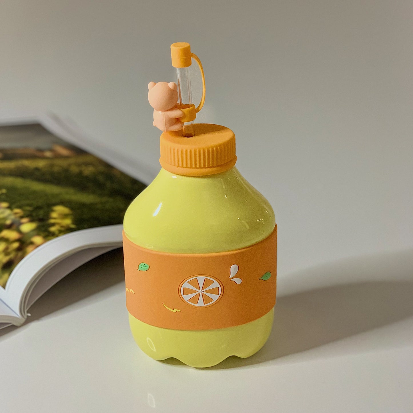 「快乐水」Ceramic Water Bottle