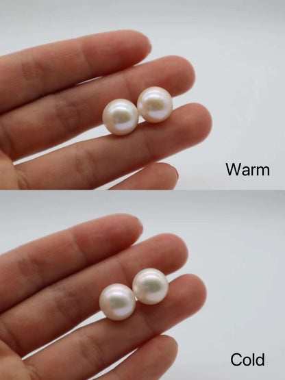 12-13mm Freshwater Pearl Ear Studs