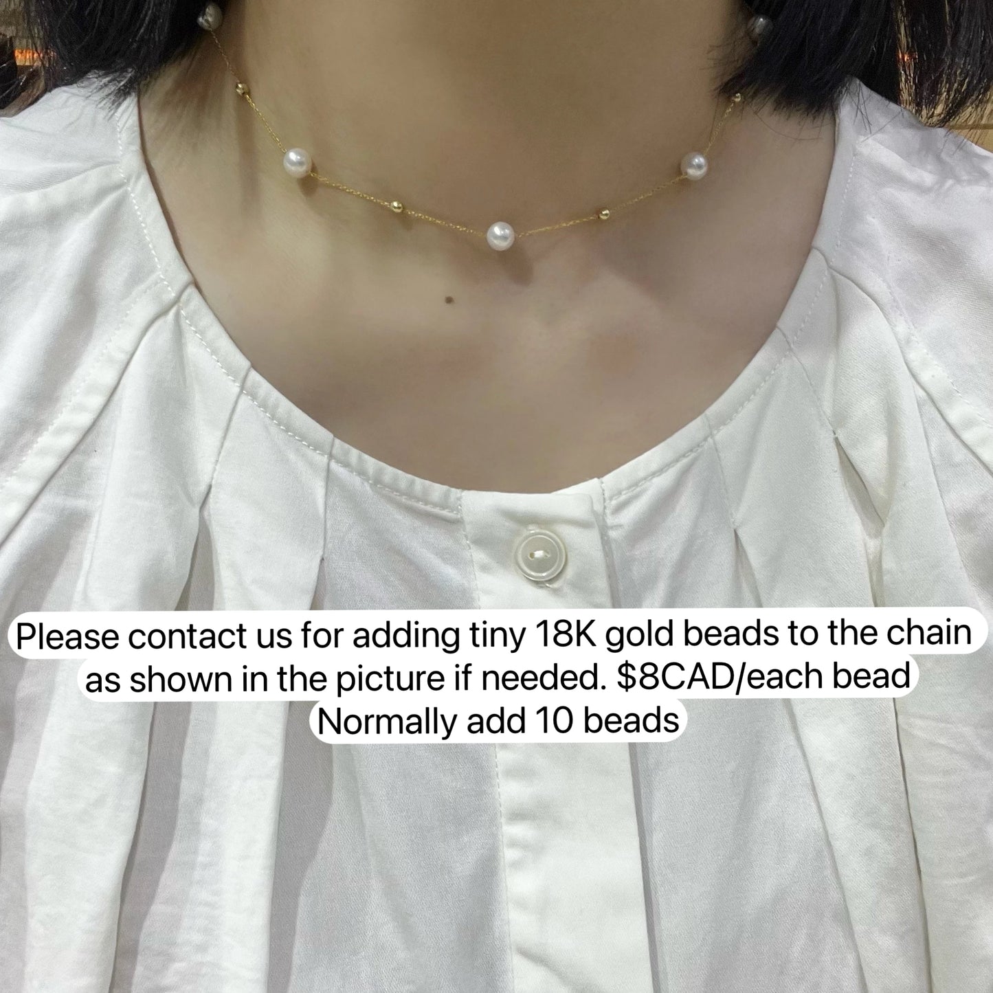 「满天星」Natural Freshwater Pearl Satellite Necklace