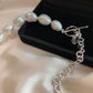 Half Half Freshwater Baroque Pearl Necklace